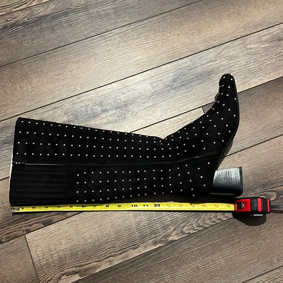 Jeffrey Campbell Studded Suede Boots - Picture 6 of 9